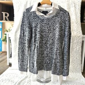 🦄 3 for $15 AB Studio Sweater with mock collar